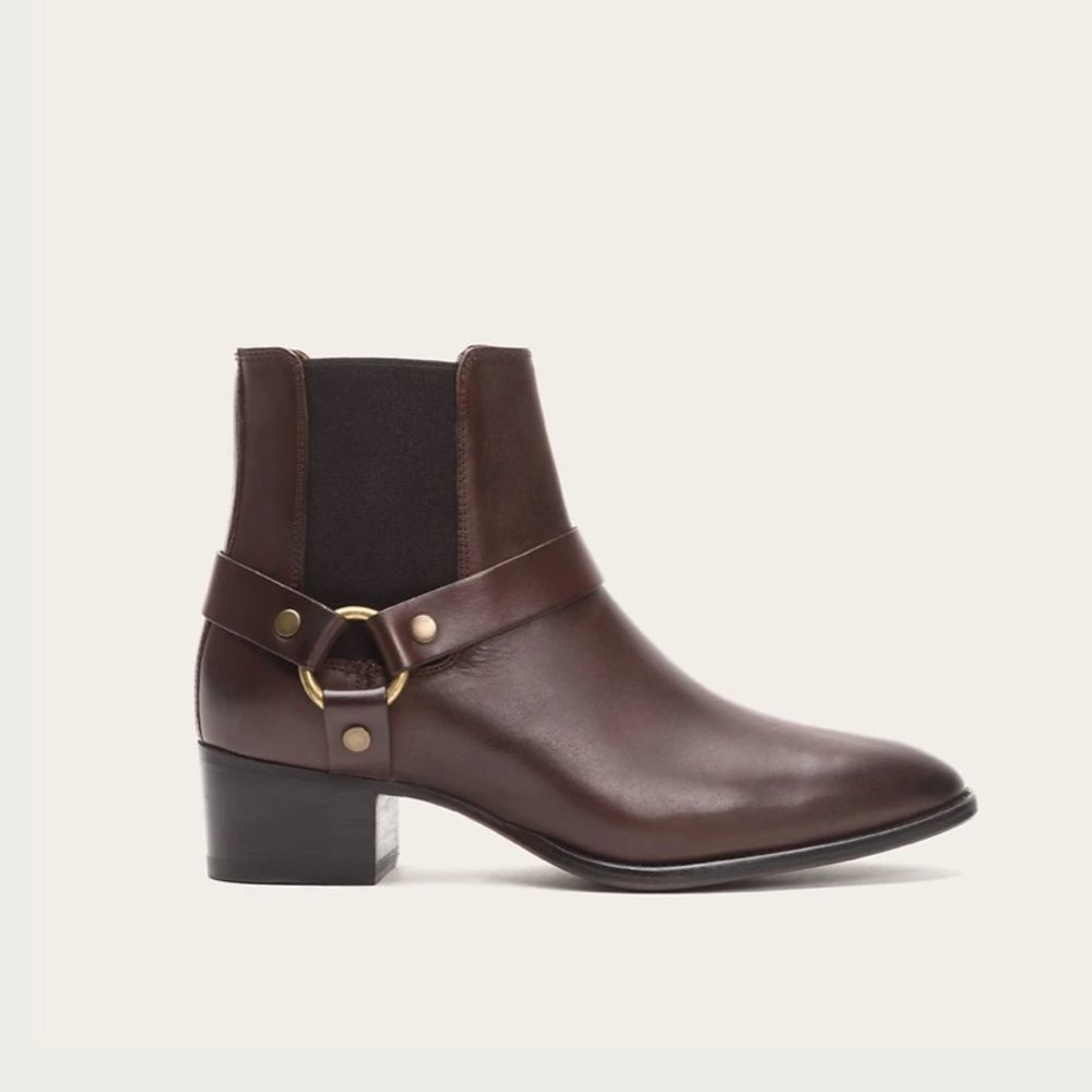 Frye Dara Harness Chelsea Boots